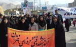 شرکت دانشجویان در راهپیمایی 22 بهمن 2