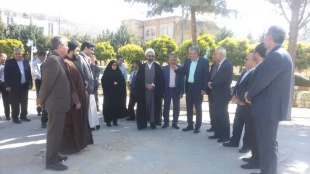 حضور معاون وزیر علوم و رئیس سازمان دانشجوئی در ویژه مراسم شروع سال تحصیلی در استان ایلام 4