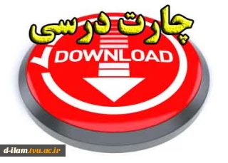 چارت دروس ارائه شده در دوره کارشناسی