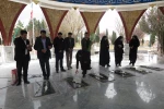 حضور رئیس و کارکنان دانشگاه فنی استان ایلام در مزار شهدای گمنام جهت تجدید میثاق با امام و آرمانهای انقلاب اسلامی
 3