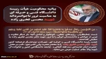 پیام تسلیت رییس دانشگاه به مناسبت شهادت دانشمند هسته ای دکتر فخری زاده 2