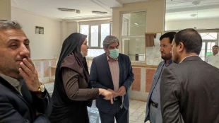 بازدید میدانی هیئت رئیسه دانشگاه از بخش‌های مختلف دانشگاه فنی و حرفه‌ای استان قم 11