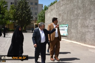 بازدید دکتر خسرویان از آموزشکده فنی و حرفه‌ای الزهرا(س) مشهد 2