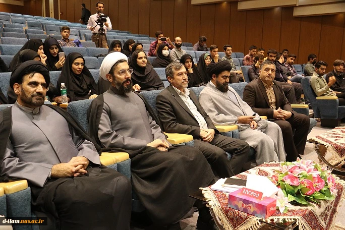 مراسم تودیع و معارفه رئیس دفاتر نهاد نمانیدگی مقام معظم رهبری در دانشگاه‌های استان ایلام  3