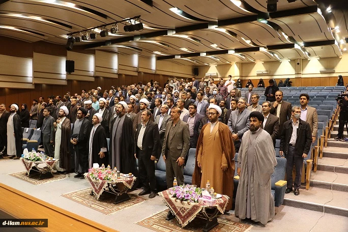 مراسم تودیع و معارفه رئیس دفاتر نهاد نمانیدگی مقام معظم رهبری در دانشگاه‌های استان ایلام  4