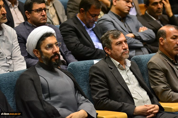 مراسم تودیع و معارفه رئیس دفاتر نهاد نمانیدگی مقام معظم رهبری در دانشگاه‌های استان ایلام  7