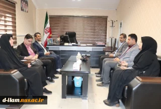 برگزاری نشست هم اندیشی سرپرست دانشگاه فنی و حرفه ای با مدیرکل آموزش و پرورش استان ایلام