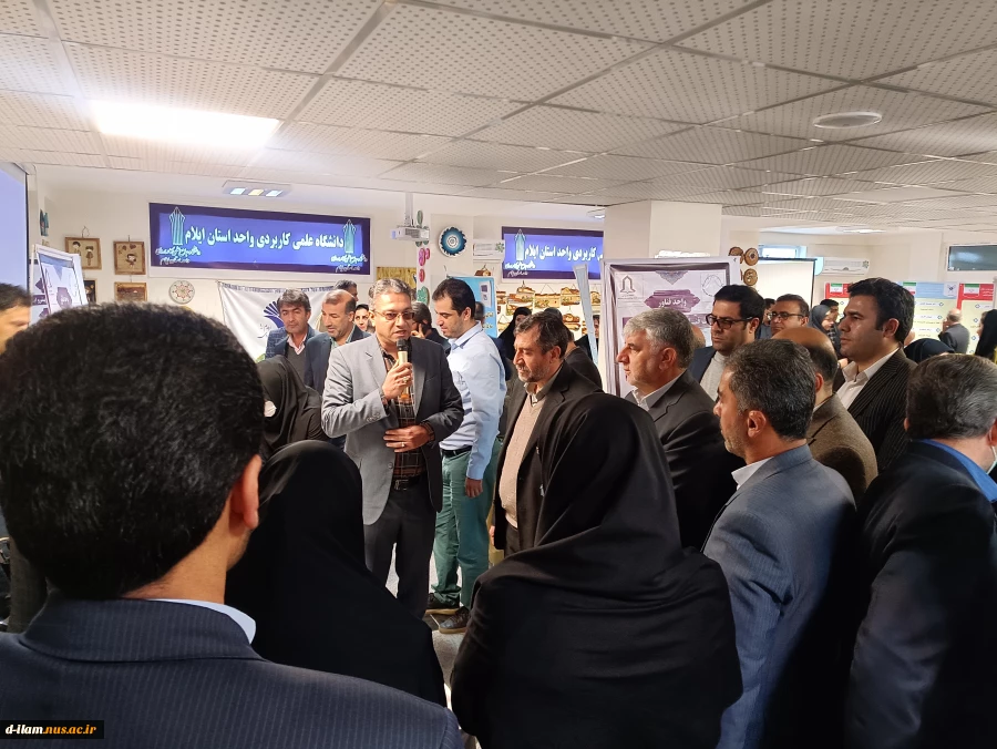 برپایی غرفه دستاوردهای پژوهش، فناوری دانشگاه فنی و حرفه ای استان ایلام در نمایشگاه فن بازاراستان ایلام  5