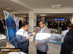 برپایی غرفه دستاوردهای پژوهش، فناوری دانشگاه فنی و حرفه ای استان ایلام در نمایشگاه فن بازاراستان ایلام  9