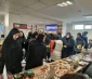 بازدید دانشجویان حسابداری دانشکده فنی و حرفه‌ای دختران ایلام از نمایشگاه هفته پژوهش