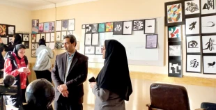 برپائی نمایشگاه دستاوردهای دانشجویان گرافیک دانشگاه فنی ایلام 8