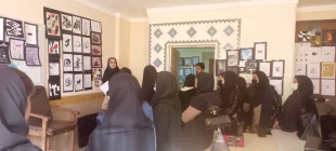 بازدید معاون آموزش و‌پروش و دانش‌آموزان رشته گرافیک شهرستان سیروان از دانشگاه فنی و حرفه‌ای استان ایلام 3