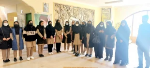 بازدید معاون آموزش و‌پروش و دانش‌آموزان رشته گرافیک شهرستان سیروان از دانشگاه فنی و حرفه‌ای استان ایلام 4