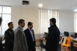 بازدید رئیس سازمان مدیریت و برنامه‌ریزی استان ایلام  از آموزشکده فنی و حرفه ای  پسران  4