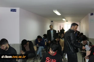 بازدید "محمد نظری" سرپرست دانشگاه فنی استان از حوزه امتحانات پایان ترم دانشجویان  8