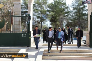 تجدید میثاق ریاست و کارکنان دانشگاه فنی و حرفه ای استان ایلام با امام و آرمانهای انقلاب در ایام الله دهه فجر 4