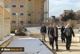 بازدید معاون دانشجویی فرهنگی دانشگاه فنی و حرفه ای کشور از خوابگاه و نمایشگاه دائمی دانشجویان  آموزشکده دختران ایلام  2