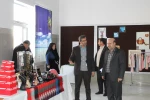 بازدید معاون دانشجویی فرهنگی دانشگاه فنی و حرفه ای کشور از خوابگاه و نمایشگاه دائمی دانشجویان  آموزشکده دختران ایلام  3