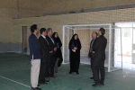 بازدید معاون دانشجویی فرهنگی دانشگاه فنی و حرفه ای کشور از خوابگاه و نمایشگاه دائمی دانشجویان  آموزشکده دختران ایلام  5