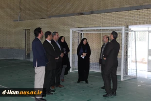 بازدید معاون دانشجویی فرهنگی دانشگاه فنی و حرفه ای کشور از خوابگاه و نمایشگاه دائمی دانشجویان  آموزشکده دختران ایلام  5