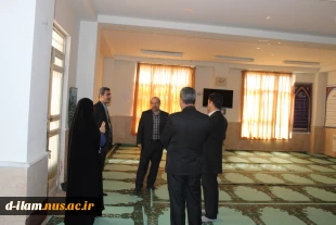 بازدید معاون دانشجویی فرهنگی دانشگاه فنی و حرفه ای کشور از خوابگاه و نمایشگاه دائمی دانشجویان  آموزشکده دختران ایلام  7