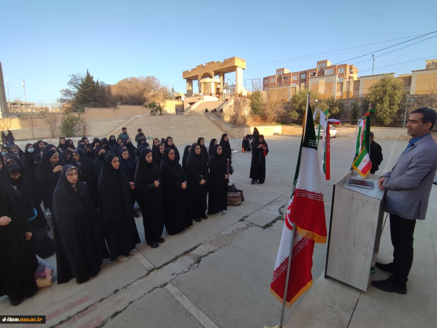 کاروان زیارتی راهیان نور آموزشکده فنی و حرفه ای دختران ایلام به سمت مناطق عملیاتی جنوب کشور اعزام شد. 5