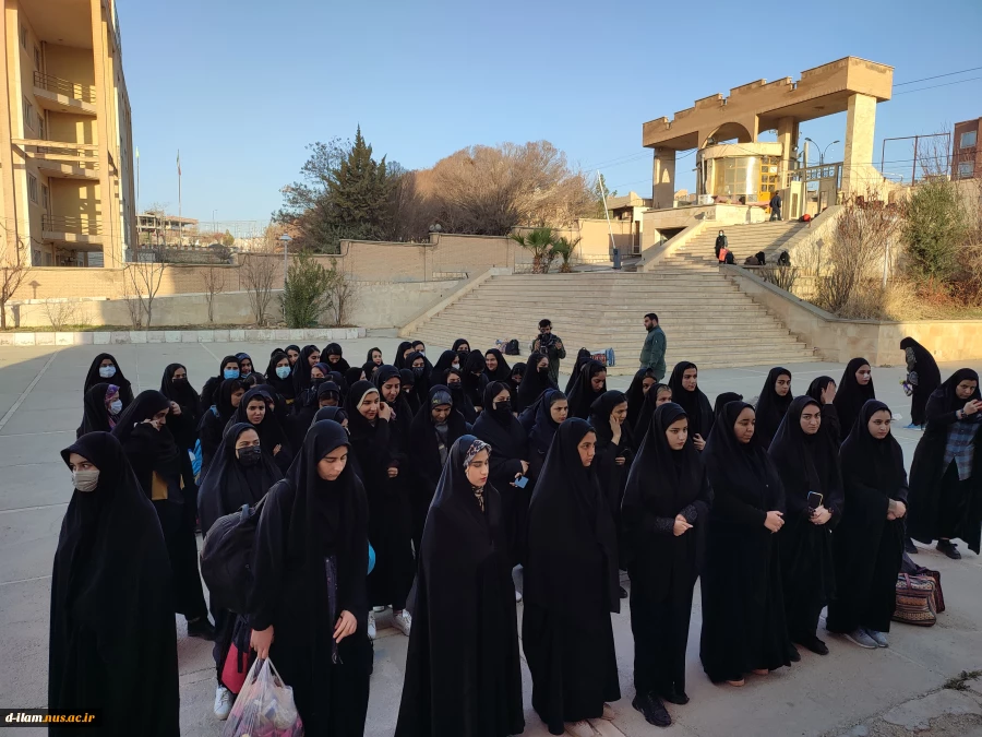 کاروان زیارتی راهیان نور آموزشکده فنی و حرفه ای دختران ایلام به سمت مناطق عملیاتی جنوب کشور اعزام شد. 9