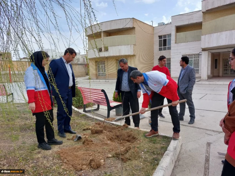 کاشت نهال به مناسبت 15 اسفند، روز درخت‌کاری با هدف نهادینه‌سازی «فرهنگ درخت‌کاری» 3