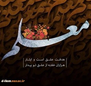 پیام تبریک رئیس دانشگاه فنی و حرفه‌ای استان ایلام  به مناسبت روز معلم و استاد
