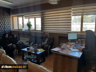 بازدید معاونت محترم آموزشی نهاد رهبریدانشگاه ایلام از آموزشکده فنی دختران