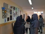 بازدید رئیس آموزشکده از ژوژمان پایان نیمسال اول 1403/1402 رشته گرافیک 2