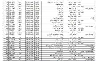 برنامه امتحانات پابان نیمسال 1402-آموزشکده فنی دختران ایلام 6