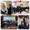 تقدیرمعاونت هماهنگی سپاه پاسداران و سازمان بسیج هنرمندان استان اساتید ودانشجویان گروه گرافیک آموزشکده فنی دختران 2