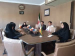 دیدار نوروزی رئیس آموزشکده دختران با همکاران 2