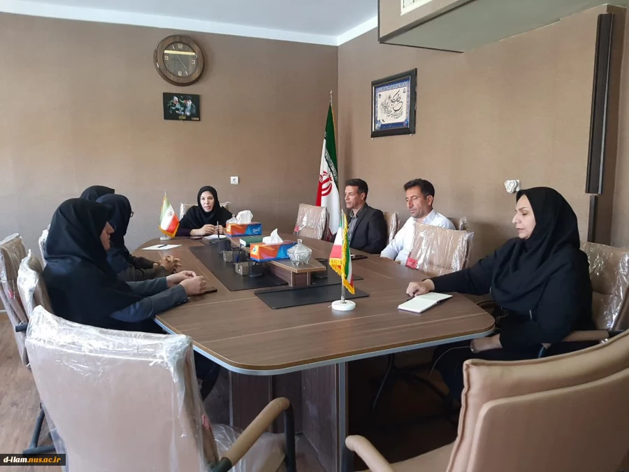 دیدار نوروزی رئیس آموزشکده دختران با همکاران 2