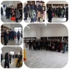 بازدید دانش آموزان هنرستان هنرهای زیبای شهر ایلام از نمایشگاه آثار هنری دانشجویان آموزشکده دختران 2