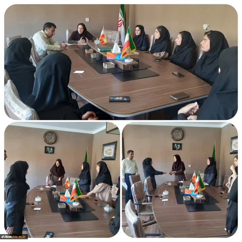 نشست رئیس آموزشکده دختران با سرپرستان خوابگاه و نماینده اتاق های خوابگاه به مناسبت هفته خوابگاه ها 2