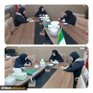 برگزاری جلسه فرهنگی باهدف برنامه ریزی جهت پیشواز ماه مبارک رمضان