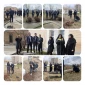 برگزاری مراسم درختکاری با عنوان یاد سبز درآستانه بزرگداشت روز شهدا
