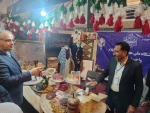  بازدید دکتر حسینی، معاون محترم توسعه اشتغال‌ وزارت کار، تعاون و رفاه اجتماعی از غرفه دانشگاه ملی مهارت استان ایلام در روز دوشنبه ۸ اردیبهشت ماه.

 2