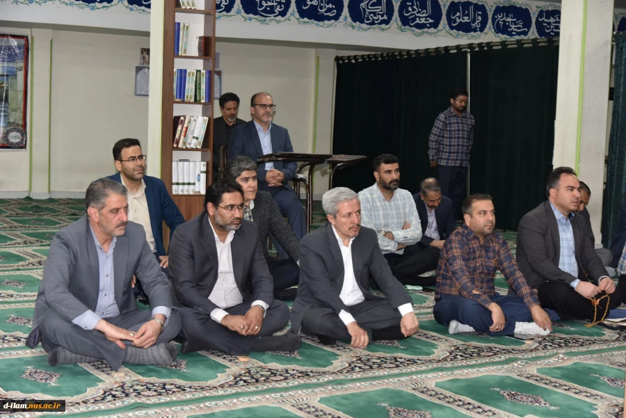 اولین سالگرد شهادت آیت‌الله سیدابراهیم رئیسی و شهدای خدمت در سازمان مرکزی دانشگاه برگزار شد
 2