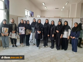 برگزاری  ژوژمان پایان نیمسال دوم درس سبک های هنری مربوط به دانشجویان کارشناسی طراحی ودوخت